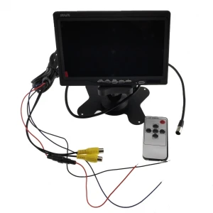 satkit Monitor auto de 7 inch cu 2 intrări video și telecomandă