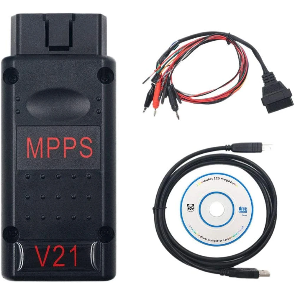 Mpps V21 ECU instrument de tuning chips Main + Tricore + Multiboot cu cablu