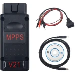 Mpps V21 ECU instrument de tuning chips Main + Tricore + Multiboot cu cablu