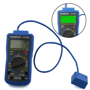 Multimetru digital HoldPeak HP-90F cu test RJ11 și RJ45
