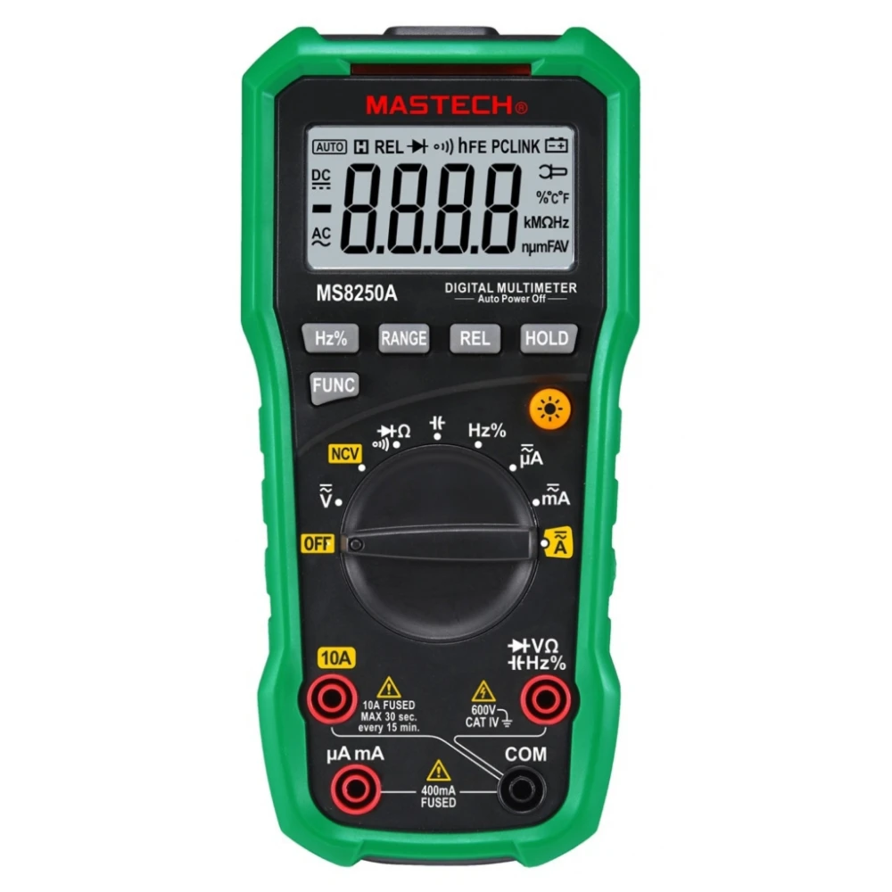 Multimetru digital Mastech MS8250A cu detector de tensiune fără contact
