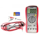 Multimetru digital Uyigao UA890C+ cu ecran LCD mare și protecție completă