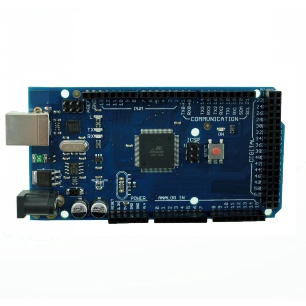 Placă Arduino Mega 2560 compatibilă ATmega2560-16au pentru proiecte avansate