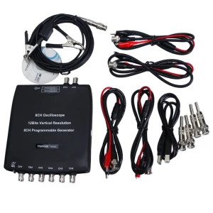 ALLSUN Osciloscop auto USB Hantek 1008c digital cu 8 canale pentru PC