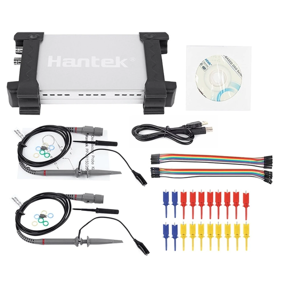 Osciloscop Hantek 6022BL USB digital 16 canale 20 MHz pentru PC