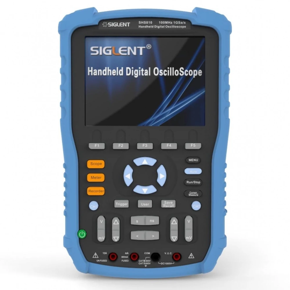 Osciloscop digital portabil Siglent SHS810 100MHz cu ecran de 5.7 inch