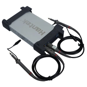 ALLSUN Osciloscop digital USB Hantek 6022BE 20 MHz 48MS/s pentru PC, portabil și fiabil