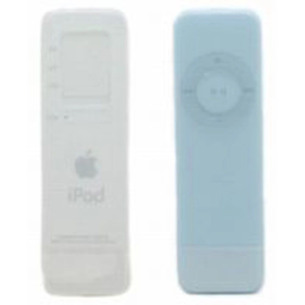 Pachet 2 huse de protecție din silicon pentru iPod Shuffle