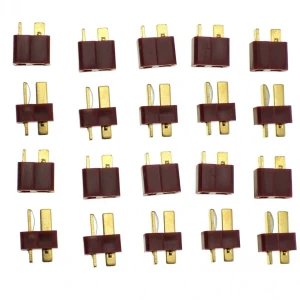 Pachet 20 conectori T-Dean (10 tata + 10 mama) pentru drone și RC