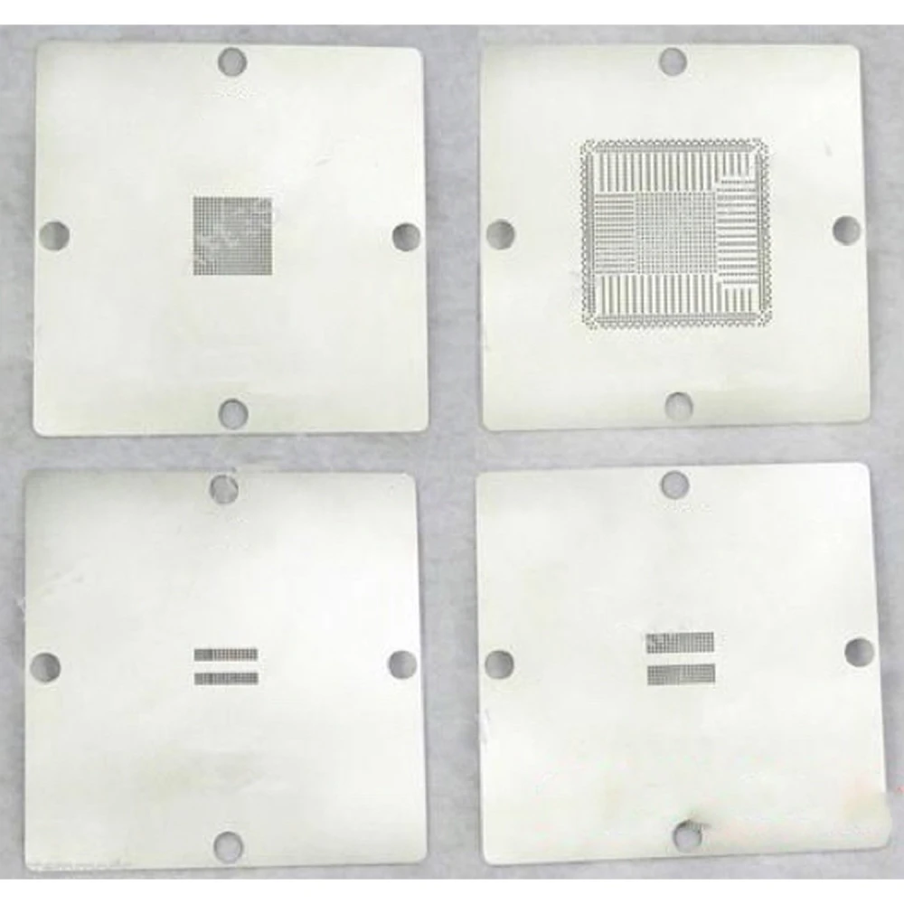 Pachet 4 stencils pentru PS4 90x90 compatibile MK-15, HT-90 și kit dual