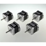 Pachet 5 motoare Nema 17 pentru imprimantă 3D cu ax aplatizat și 58.30 oz-in