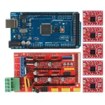 Pachet Reprap RAMPS 1.4 + Arduino Mega + 5 drivere A4988 pentru imprimante 3D