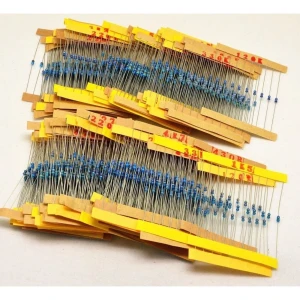 Pachet rezistențe 1/4W 1220 piese - 122 valori diferite