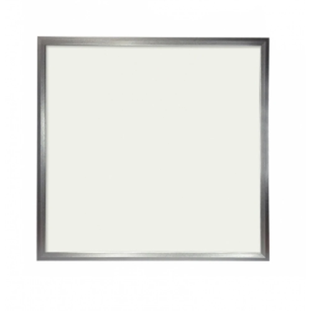 Panou LED Slim 60x60cm 48W Alb Rece 6000K cu Ramă Argintie și Driver Inclus