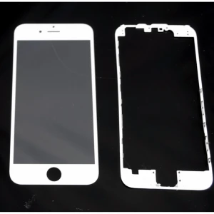 Ecran sticlă iPhone 6s alb 4,7
