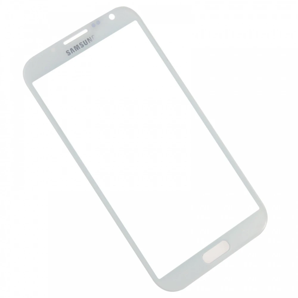 Ecran sticlă Samsung Galaxy Note 2 N7100 alb - piesă originală