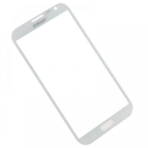 Ecran sticlă Samsung Galaxy Note 2 N7100 alb - piesă originală