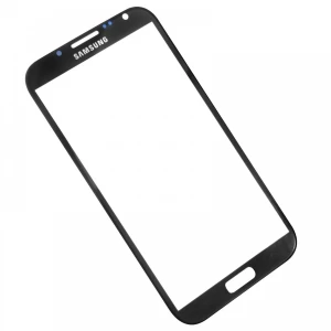 Ecran sticlă Samsung Galaxy Note 2 N7100 negru - piesă de calitate
