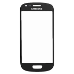 Ecran sticlă Samsung Galaxy S3 Mini negru - piesă originală
