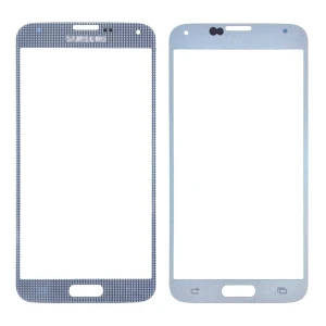 Ecran de sticlă Samsung Galaxy S5 alb - piesă originală și nouă