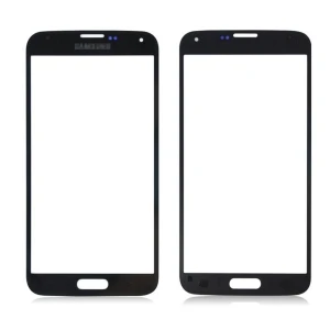 Ecran sticlă Samsung Galaxy S5 negru - piesă pentru reparație