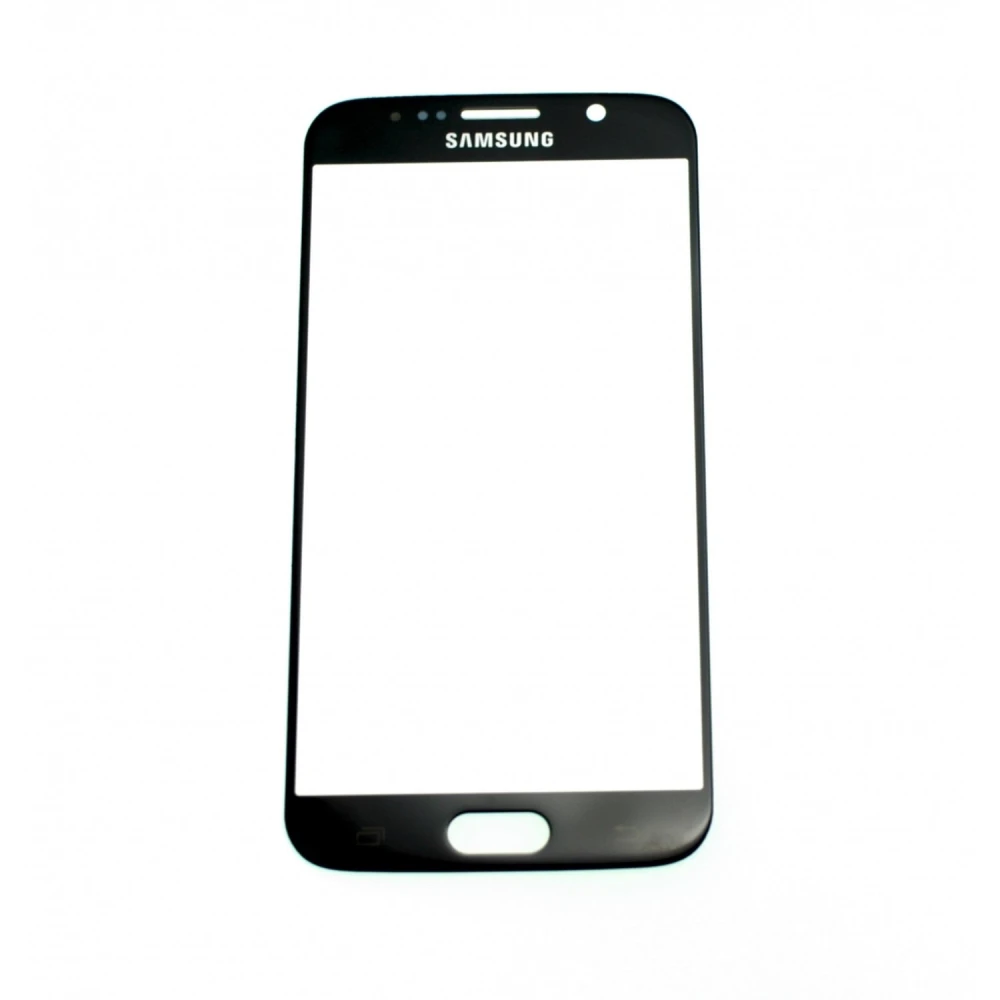 Ecran sticlă Samsung Galaxy S6 negru - piesă de calitate