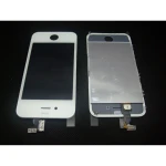 Pantalla iPhone 4 blanca con panel táctil y cristal lista para instalar detalle lateral