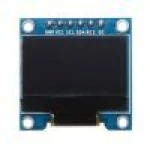 Display OLED 0.96 inch alb SPI modul 12864 LED pentru Arduino satkit