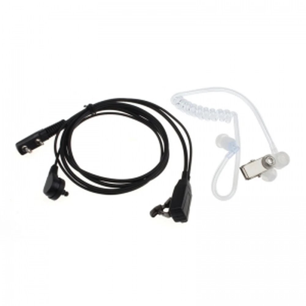 Cască transparentă pentru walkie talkie Baofeng BF-888S și UV5R, discretă și sigură