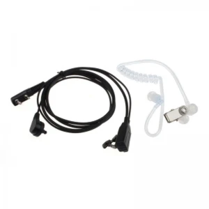 Cască transparentă pentru walkie talkie Baofeng BF-888S și UV5R, discretă și sigură