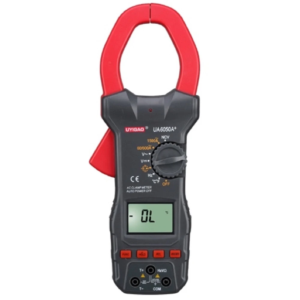 Cleste ampermetric digital UA6050A+ până la 1500A cu multimetru și NCV