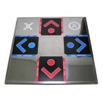 Platformă de dans metalică TX-1501 compatibilă cu PS2, XBOX și PC