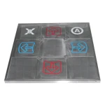 Pistă de dans metalică TX-4000 compatibilă PS2, XBOX, PC și Wii/GC