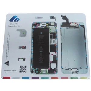 Tablă magnetică pentru organizarea șuruburilor iPhone 6plus de la Satkit