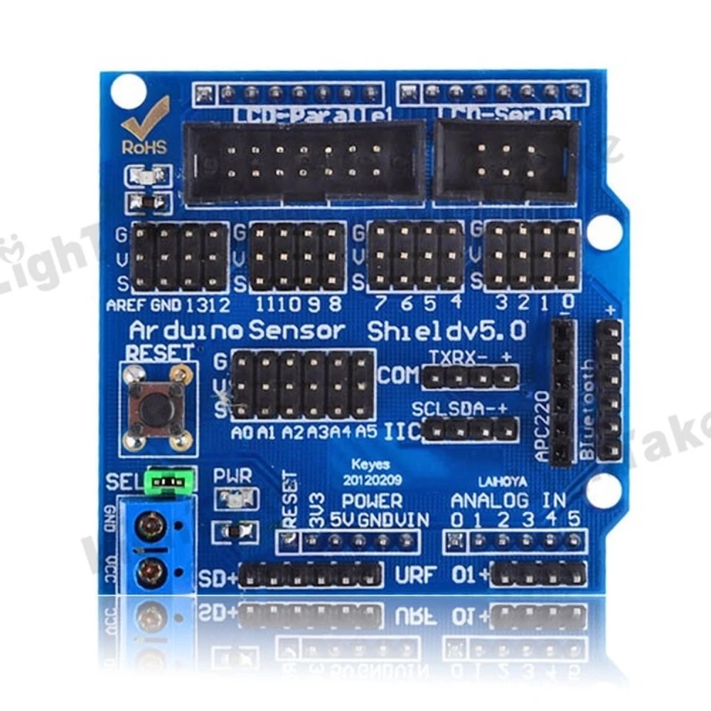 Placă expansion sensor shield v5 compatibilă Arduino pentru proiecte DIY