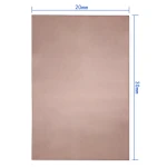 Placă PCB cupru 20x30cm o față din fibră de sticlă FR4 pentru DIY