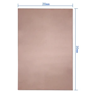 Placă PCB cupru 20x30cm o față din fibră de sticlă FR4 pentru DIY