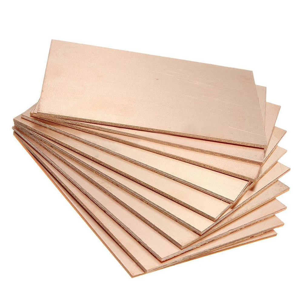 Placă PCB fibră de sticlă cu cupru 7x10cm, o față, pentru proiecte DIY