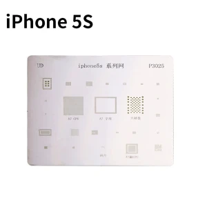 Placă stencil IC iPhone 5S pentru reparații profesionale cu șablon reballing