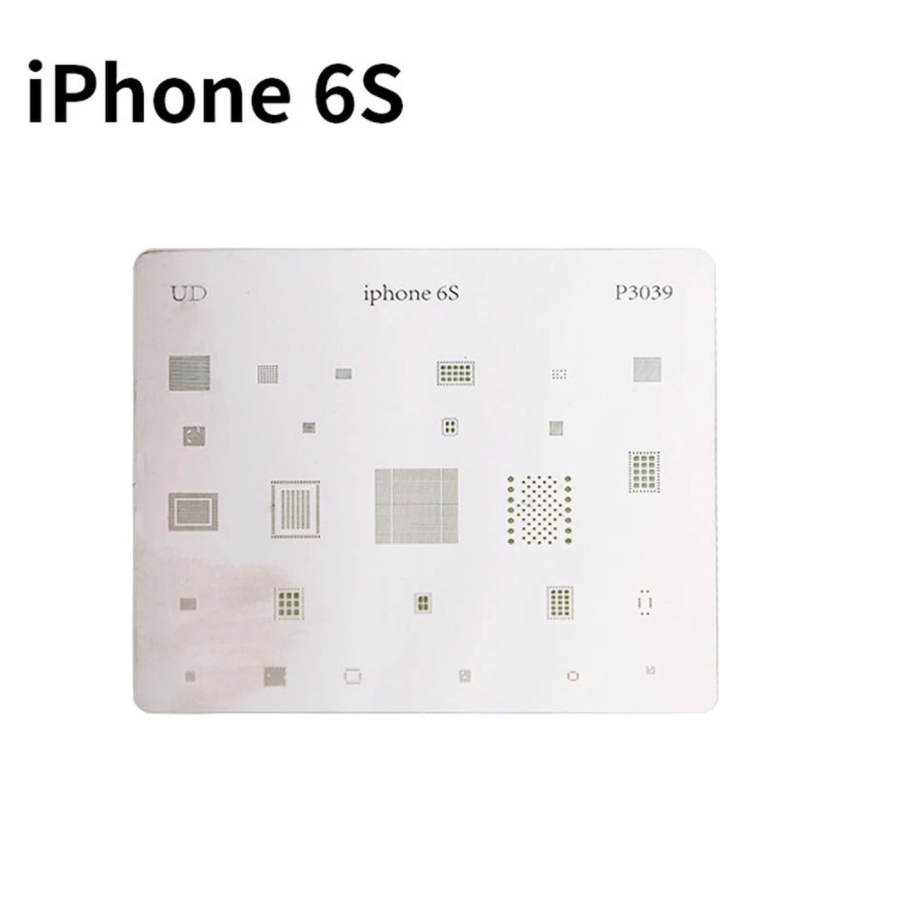 Placă stencil IC iPhone 6S pentru reparații BGA cu șablon pentru căldură directă