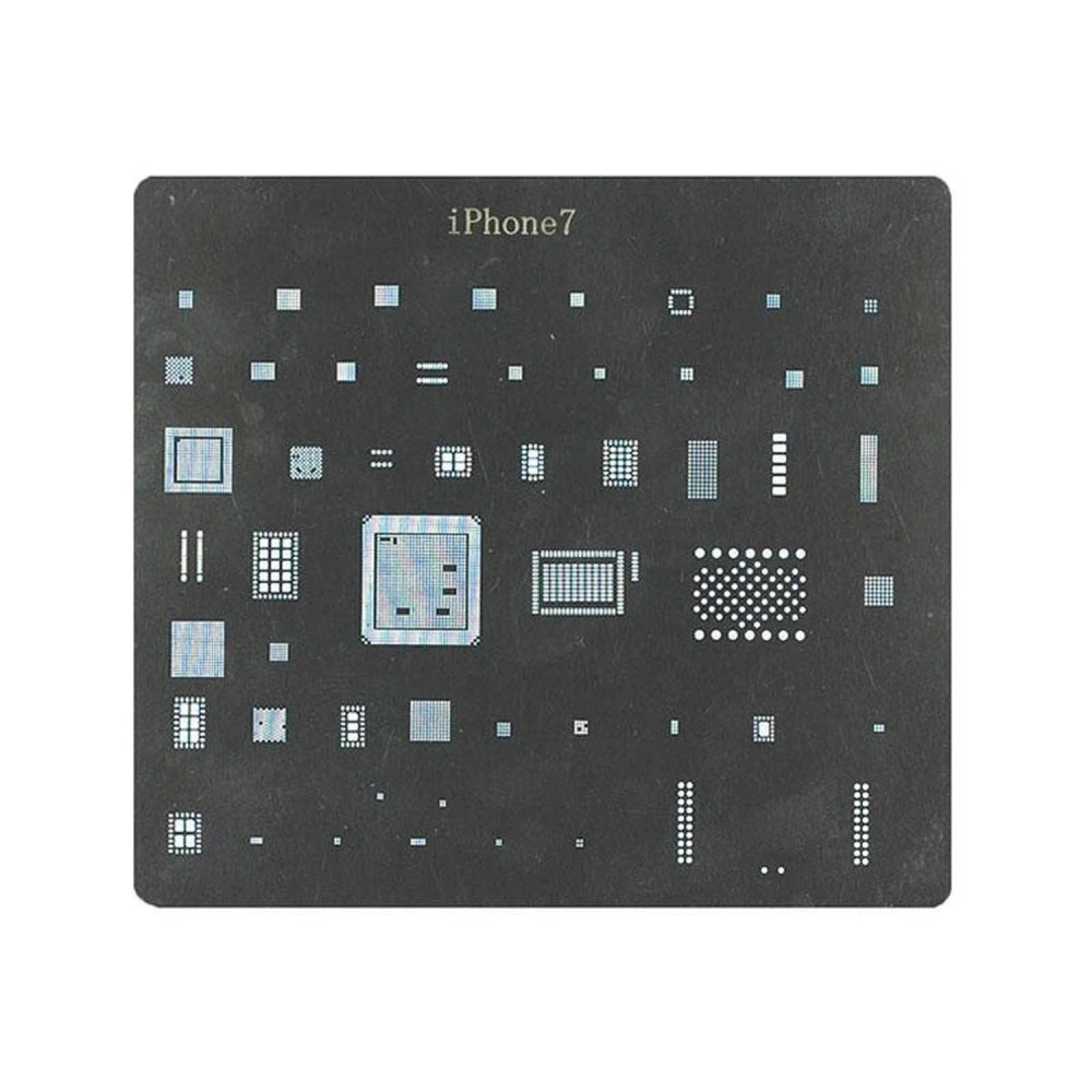 Șablon stencil IC iPhone 7 - pentru reparații precise BGA