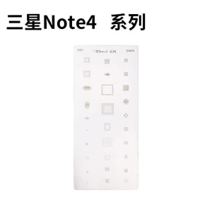 Placă stencil Samsung Note 4 pentru reballing IC - unealtă profesională Mlink
