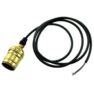 Portalampă industrială vintage retro Edison E27 cu cablu 1,1m F1