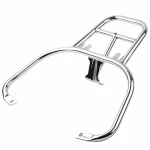 Portbagaj spate compatibil cu Piaggio GTS 300 / Sprint 150 - Culoare Argintie