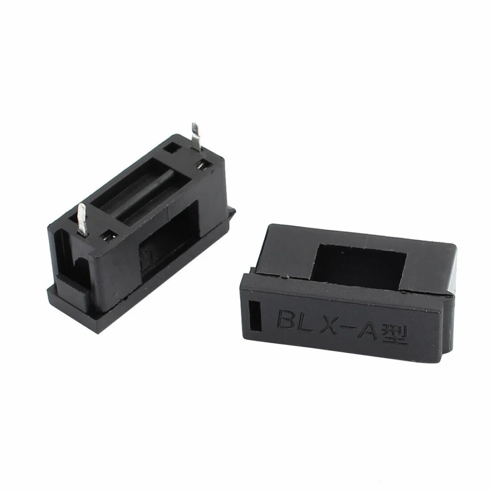 Suport siguranță BLX-A pentru siguranță 5x20mm cu capac rabatabil