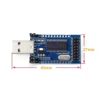Programator CH341A convertor USB la UART IIC SPI I2C - port paralel