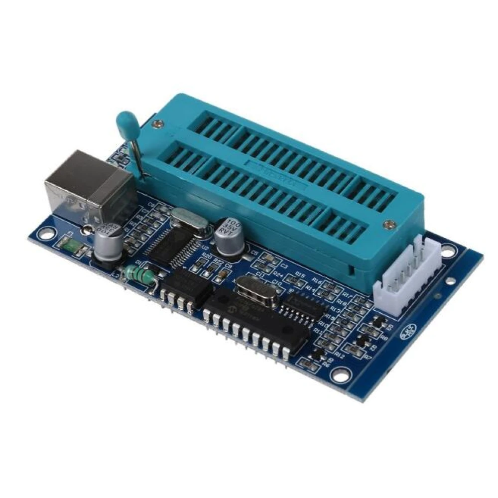 Programator USB K150 pentru microcontrolere PIC cu ICSP, compatibil și ieftin