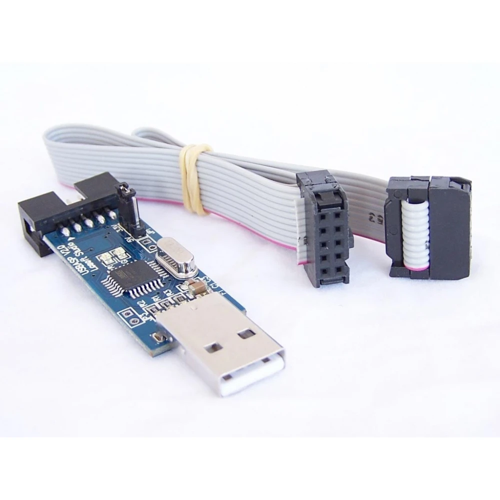 Programator USBASP 2.0 pentru AVR Atmel compatibil și eficient