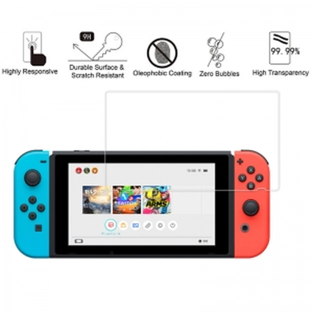 Protecție ecran din sticlă securizată pentru Nintendo Switch