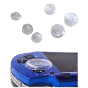 PSP Analog Stick Armor 6in1 kit transparent pentru reparatia PSP